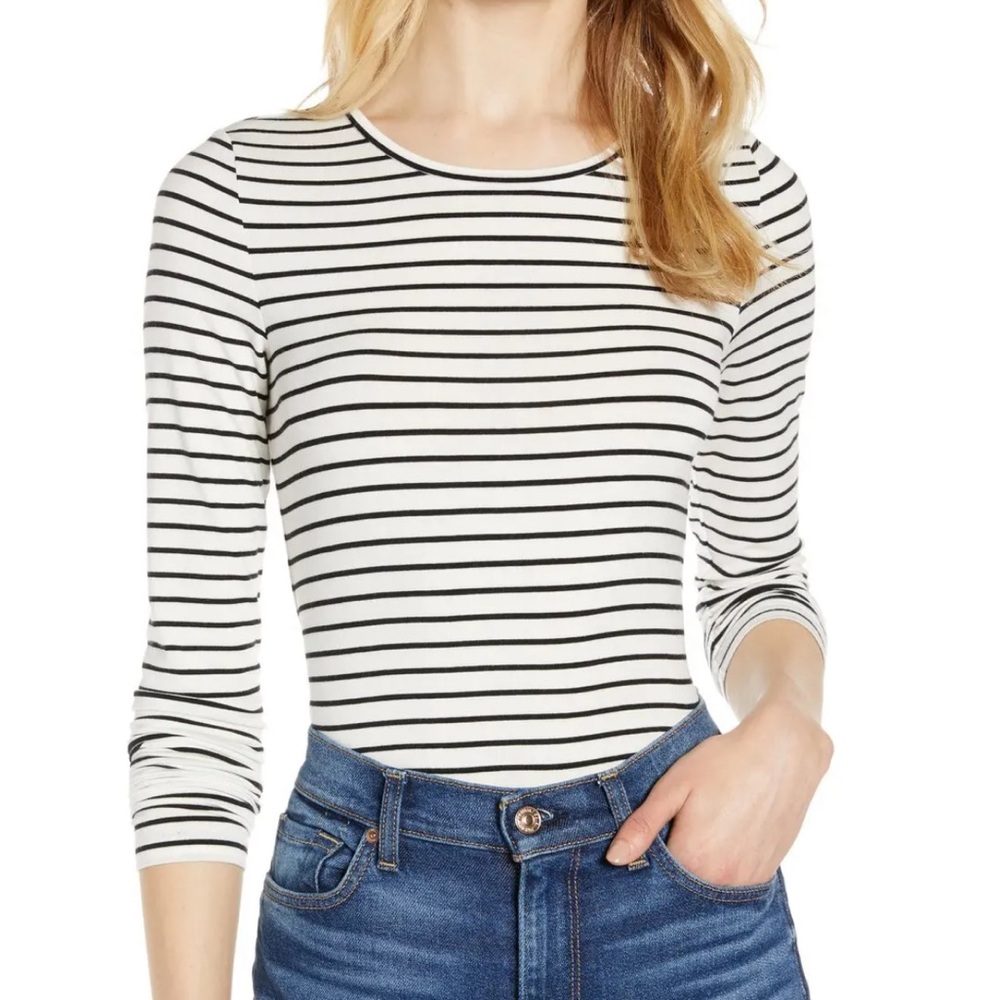 Halogen Long Sleeve Modal Blend Tee